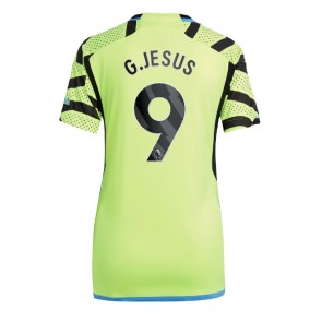 Arsenal Gabriel Jesus #9 Udebanetrøje Dame 2023-24 Kort ærmer